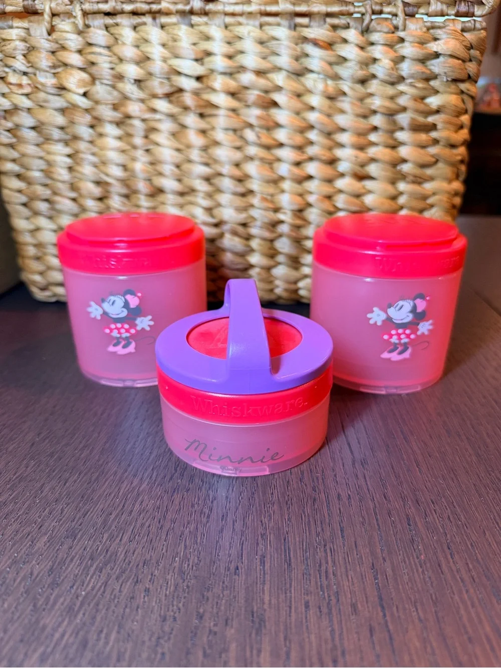 Whiskware Minnie & Mickey Stackable Snack Storage Tower